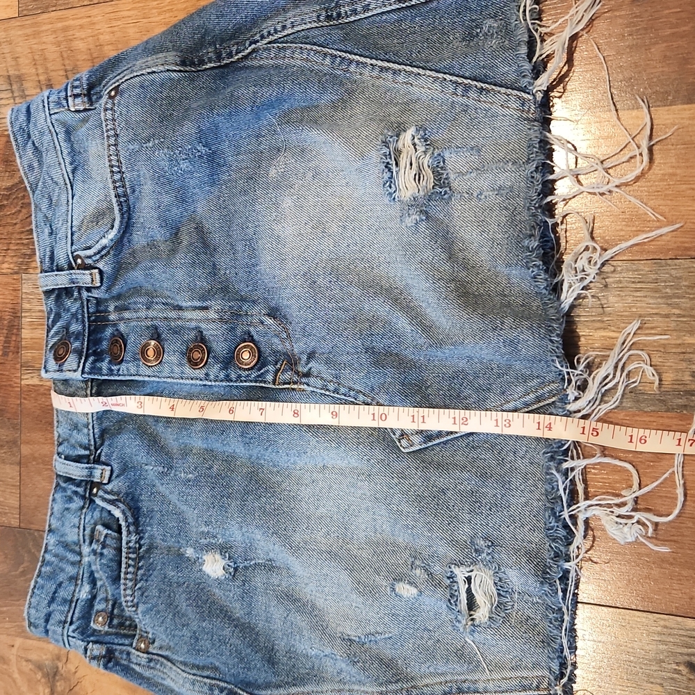 Free people jean skirt - Picture 3 of 8